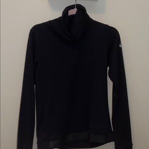 Turtle neck sweatshirt